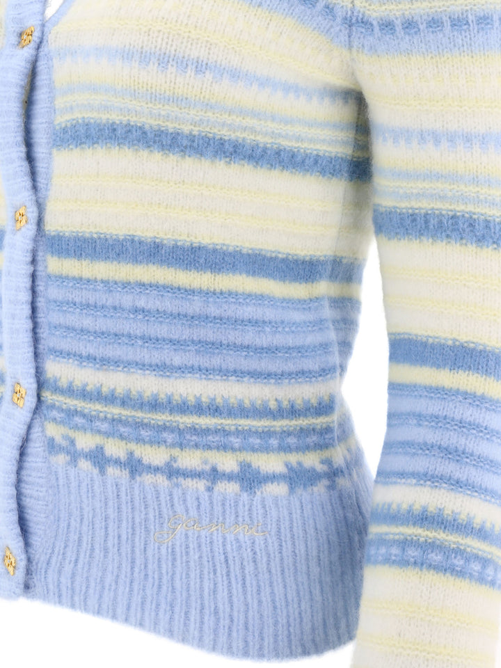 Striped Cardigan Knitwear Celeste