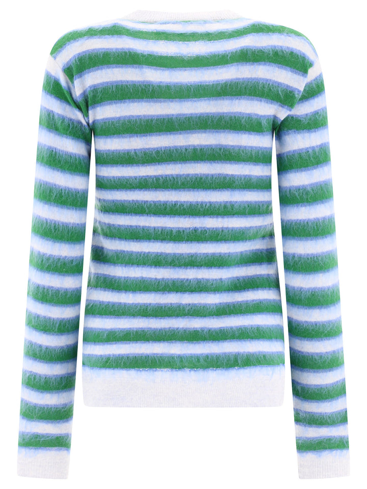 Striped Mohair Sweater Knitwear Celeste