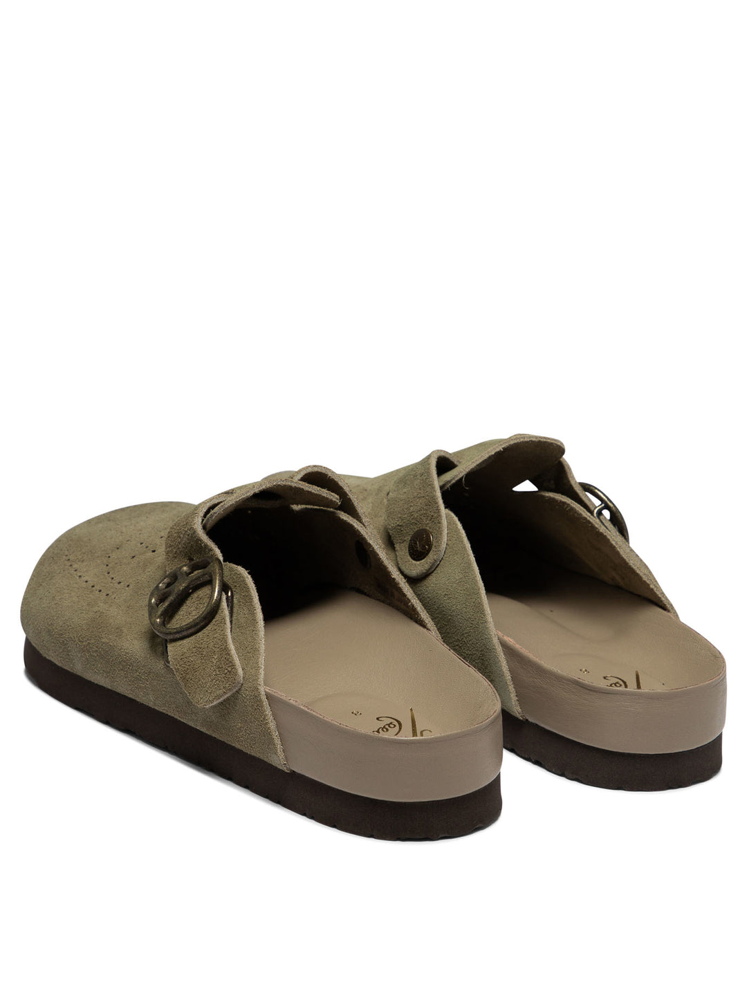 Suede Clogs Loafers & Slippers Verde