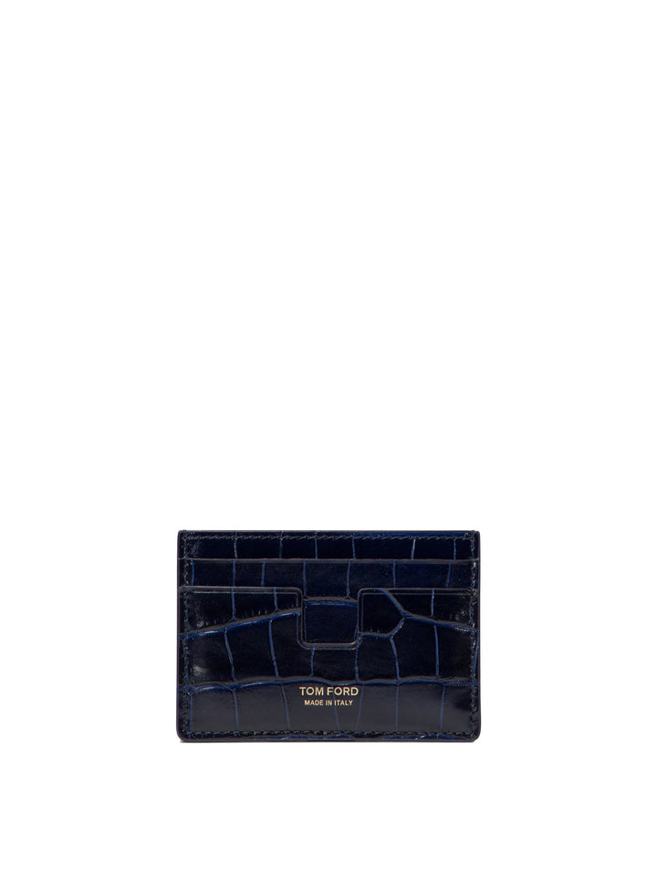 T Line Wallets & Card Holders Blu