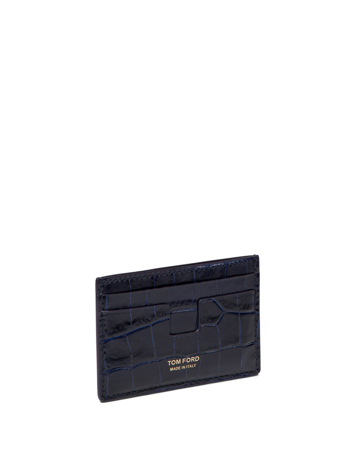 T Line Wallets & Card Holders Blu