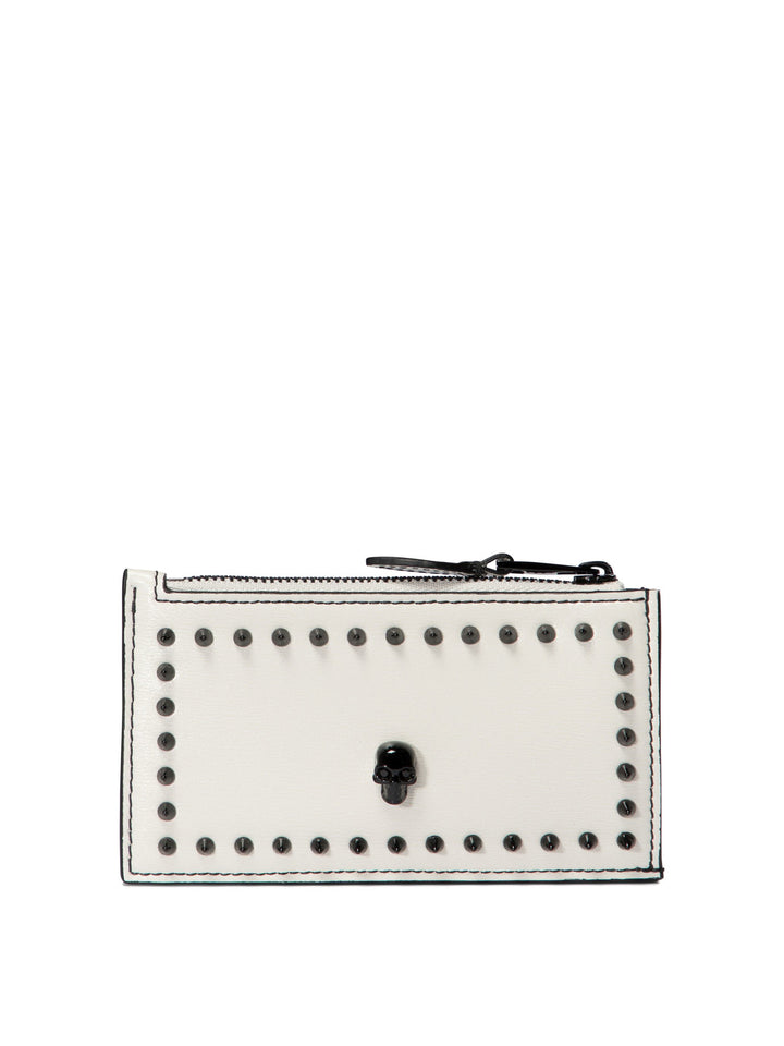 Skull Wallets & Card Holders Bianco