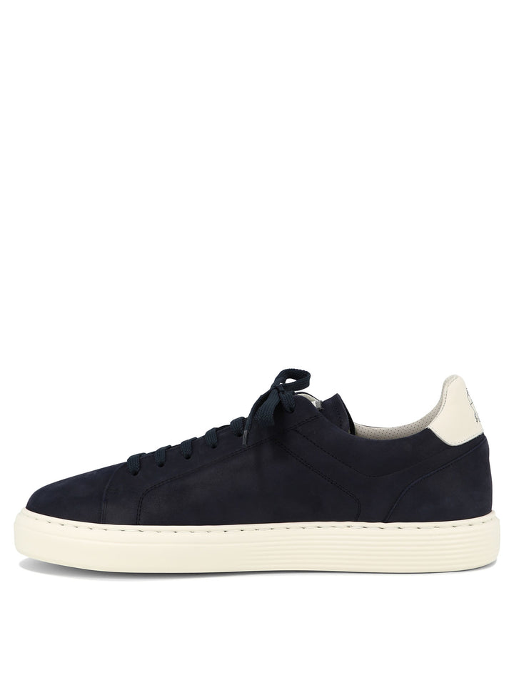 Nubuck Calfskin Sneakers Sneakers & Slip-On Blu