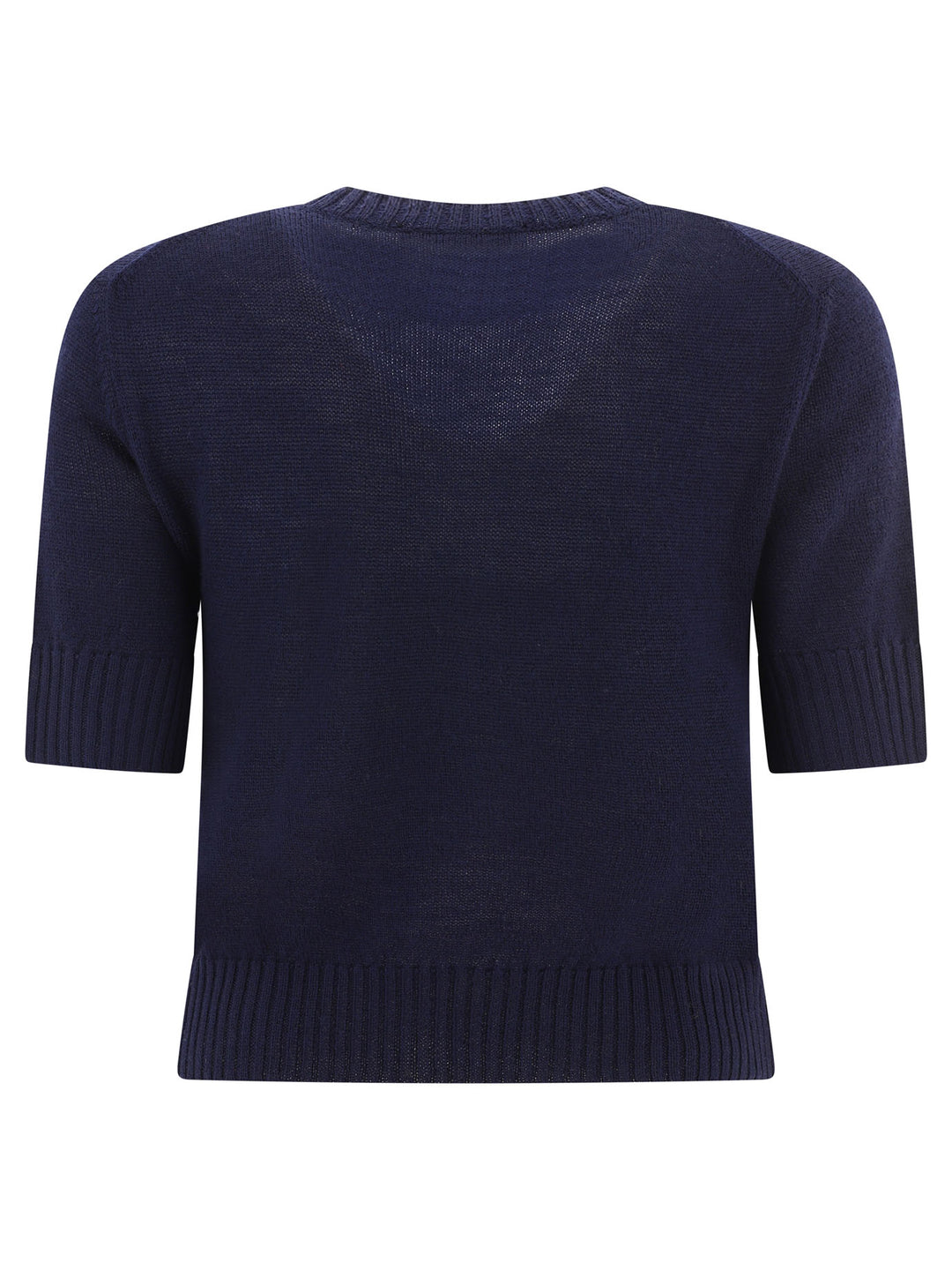 Wool Sweater T-Shirts Blu