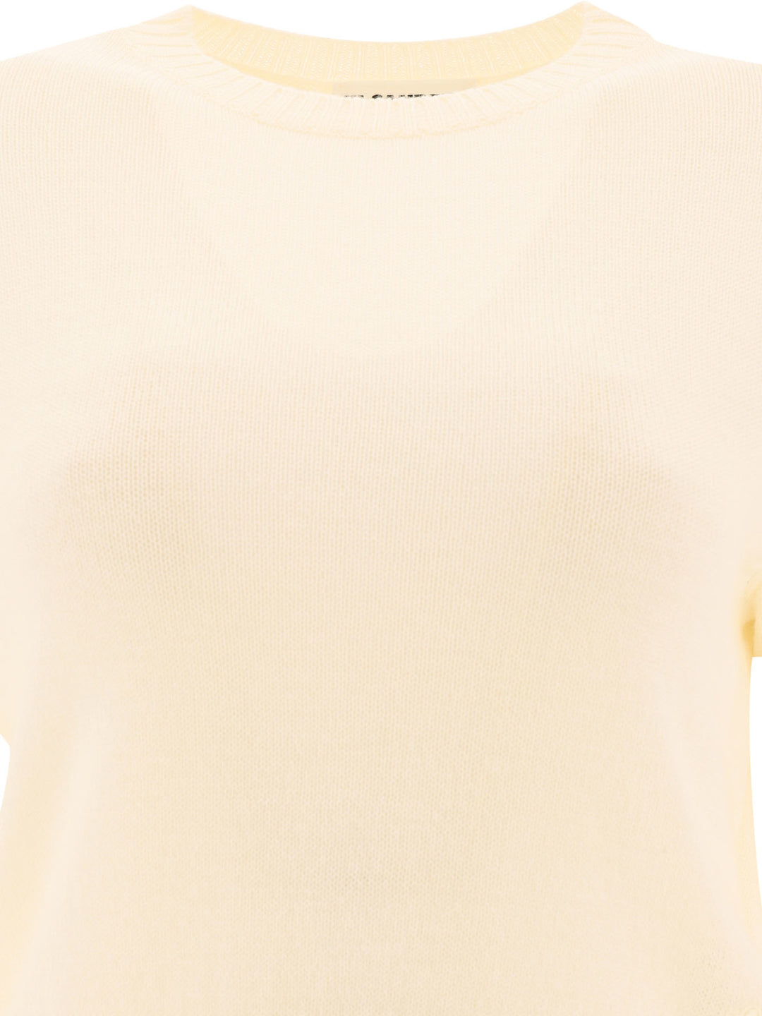 Wool Sweater T-Shirts Bianco