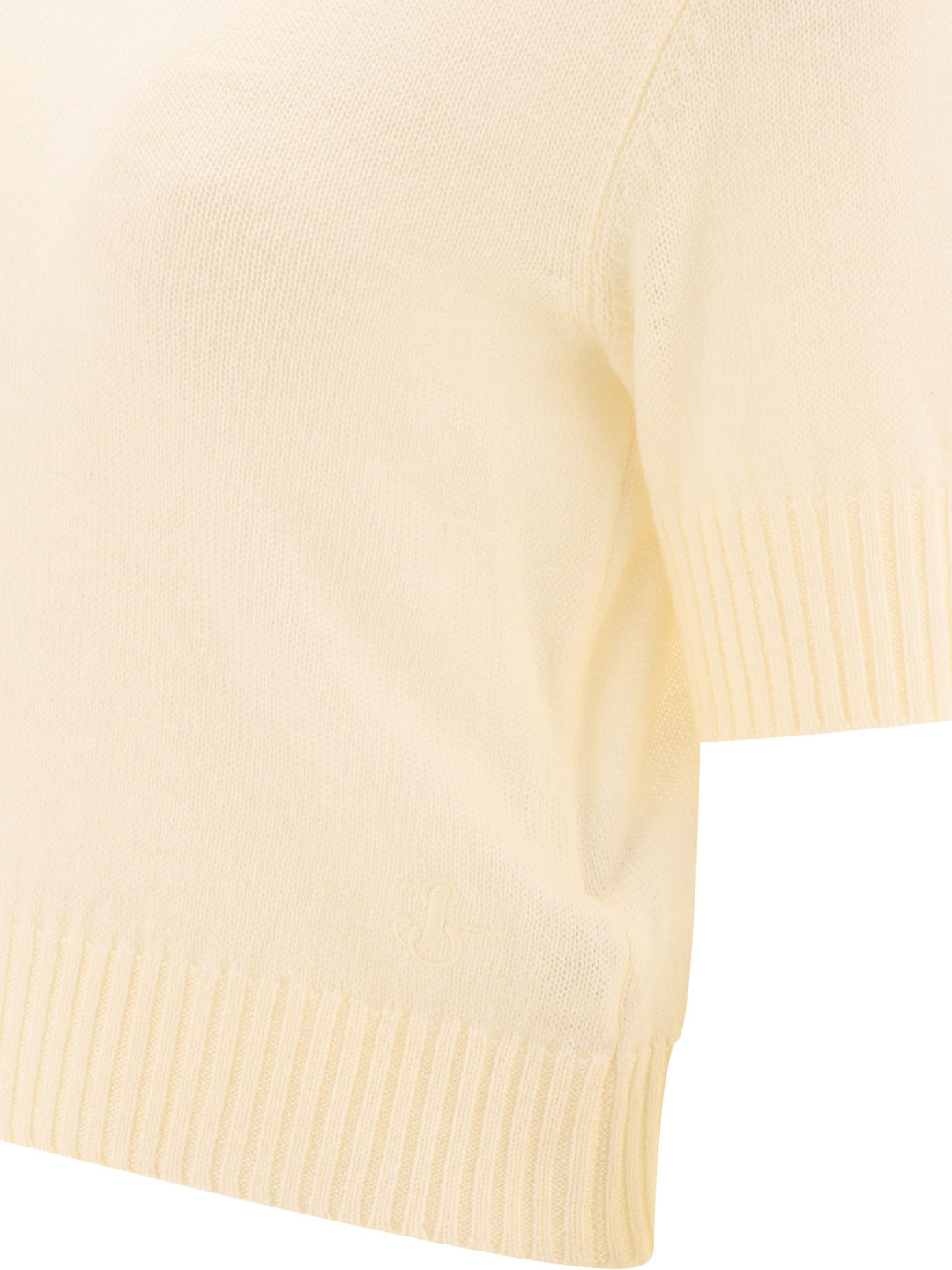 Wool Sweater T-Shirts Bianco