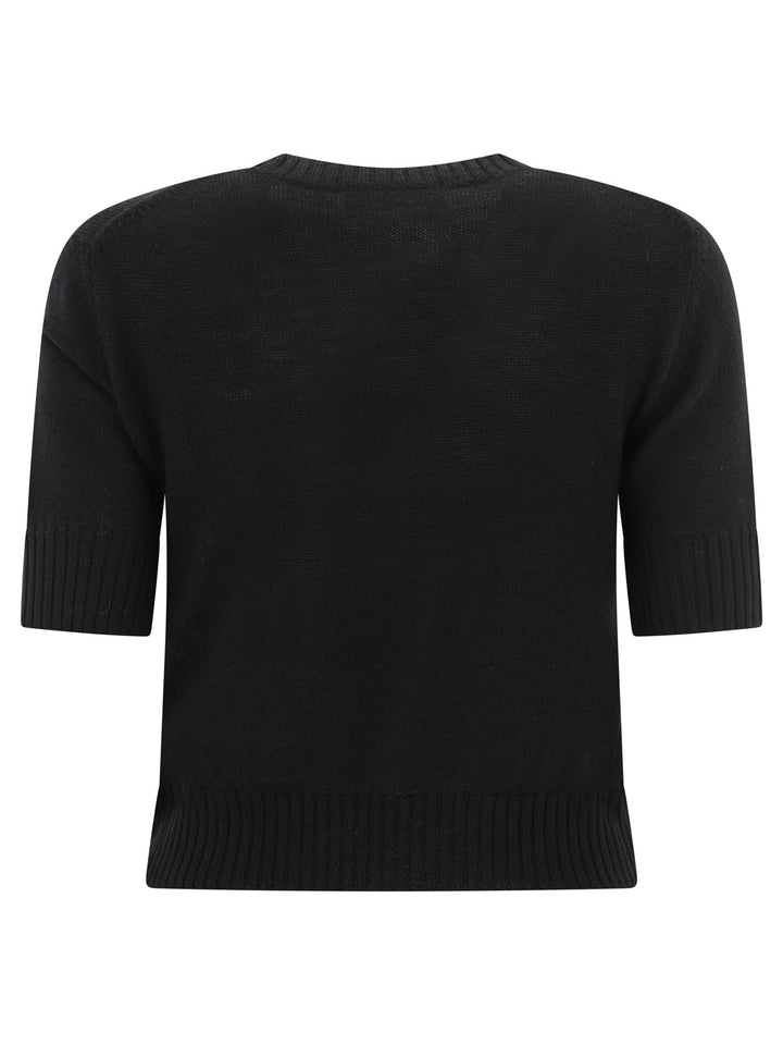 Wool Sweater T-Shirts Nero