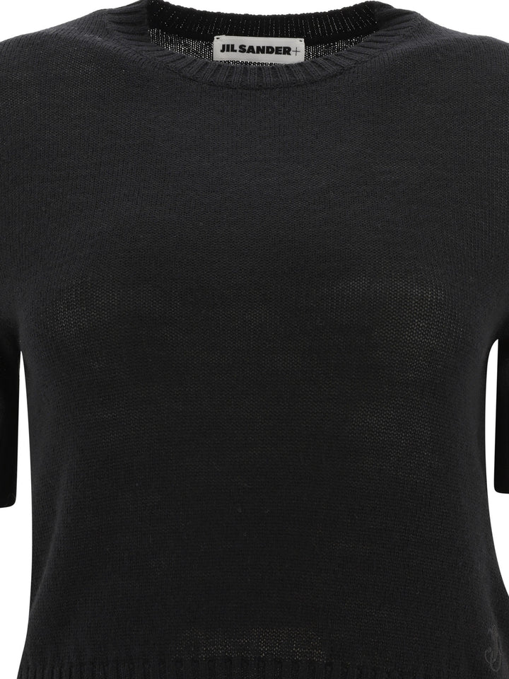 Wool Sweater T-Shirts Nero