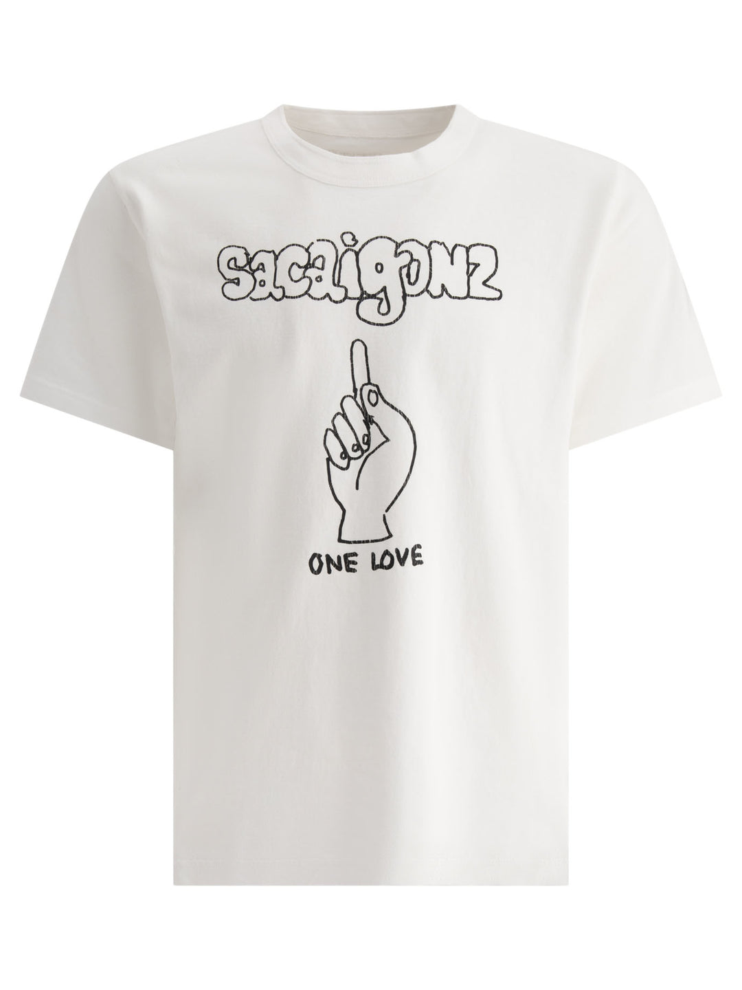 Sacaigonz T-Shirts Bianco