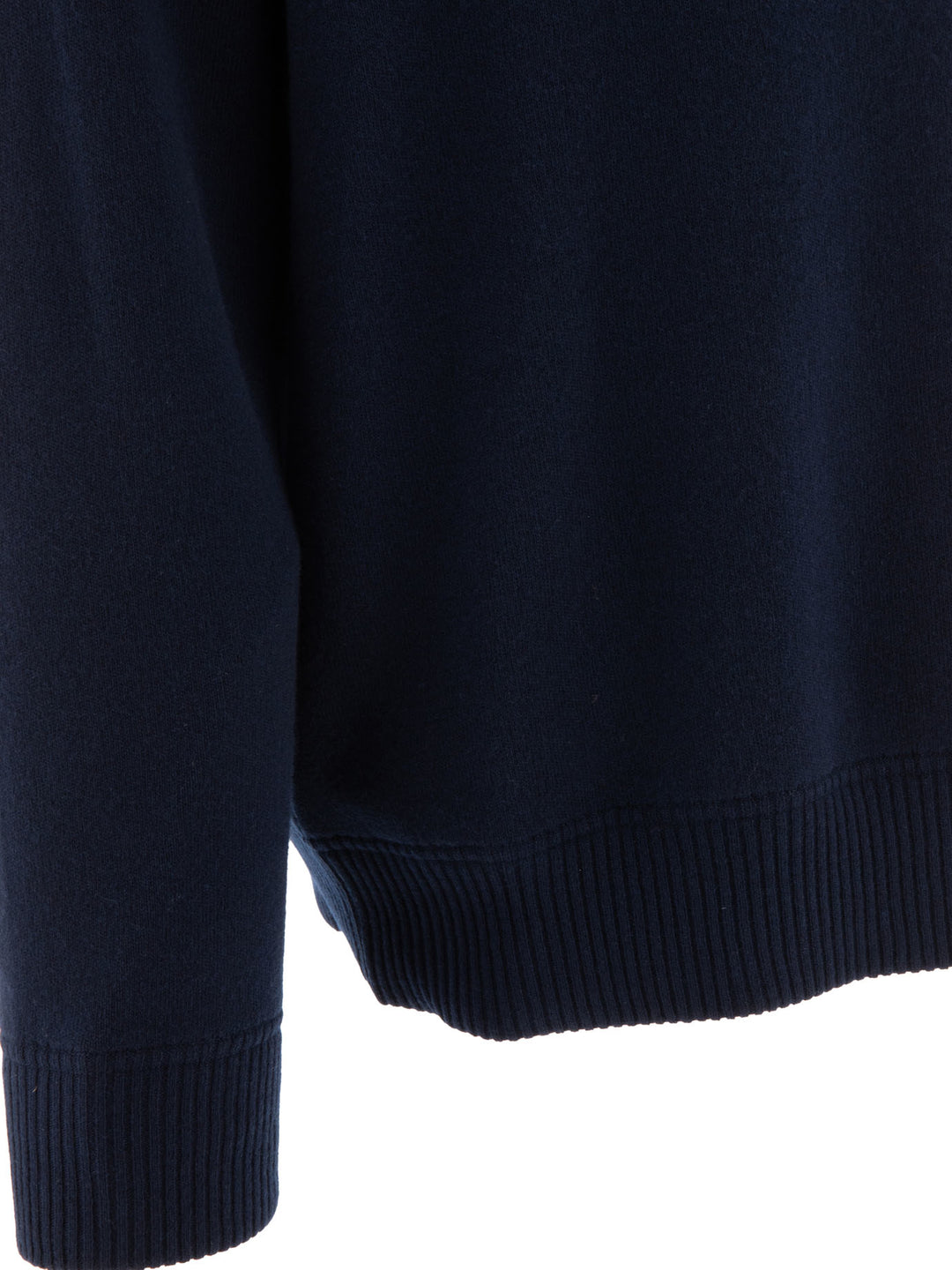 Wool Sweater With Valentino Embroidery Knitwear Blu