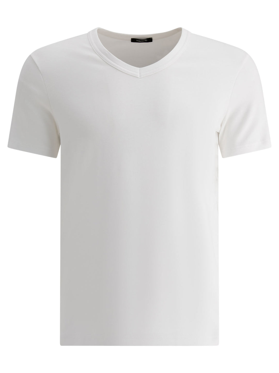 Slim-Fit Stretch Cotton-Jersey T-Shirt Underwear Bianco