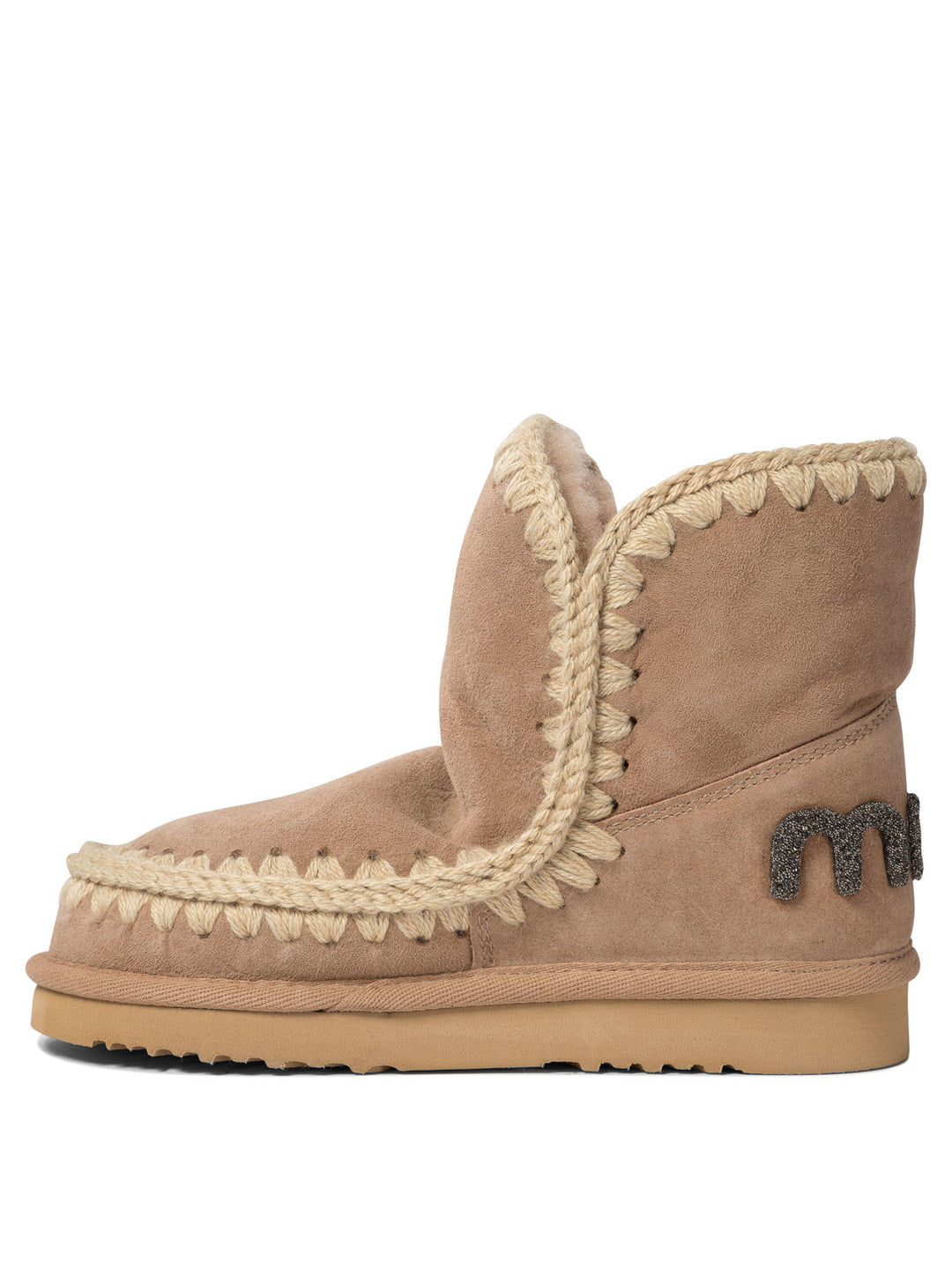 Eskimo 18 Glitter Logo Stivali E Stivaletti Beige