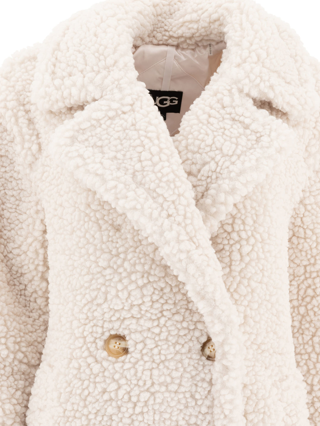 Teddy Gertrude Coats Bianco