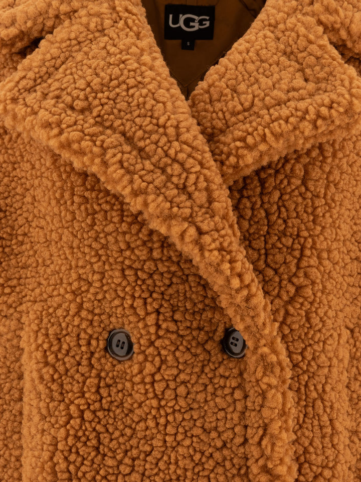 Teddy Gertrude Coats Marrone