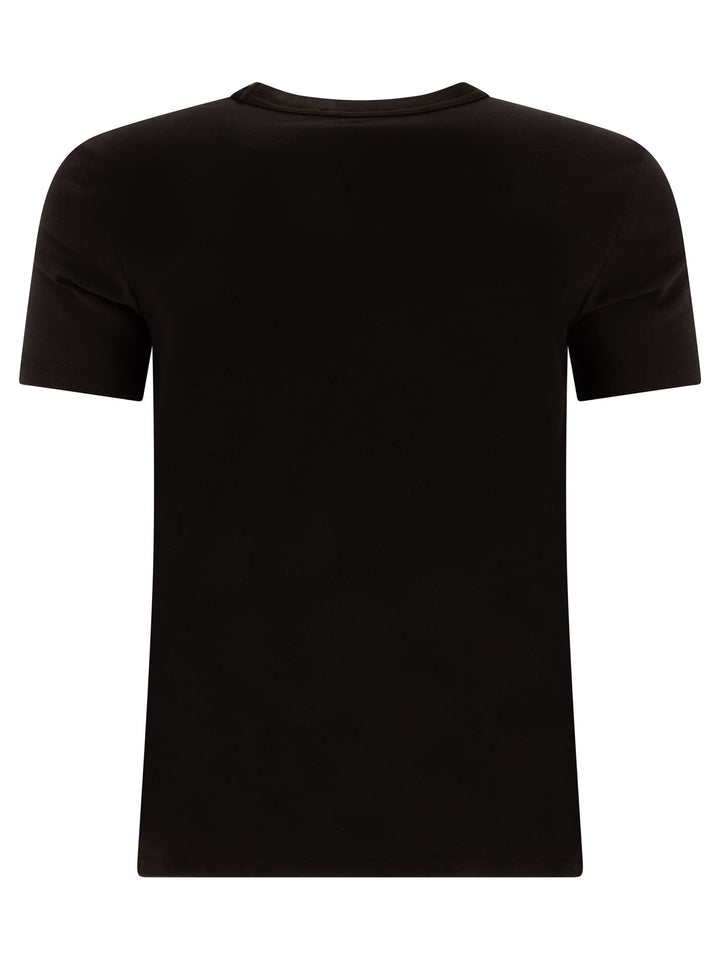 Slim-Fit Stretch Cotton-Jersey T-Shirt Underwear Nero