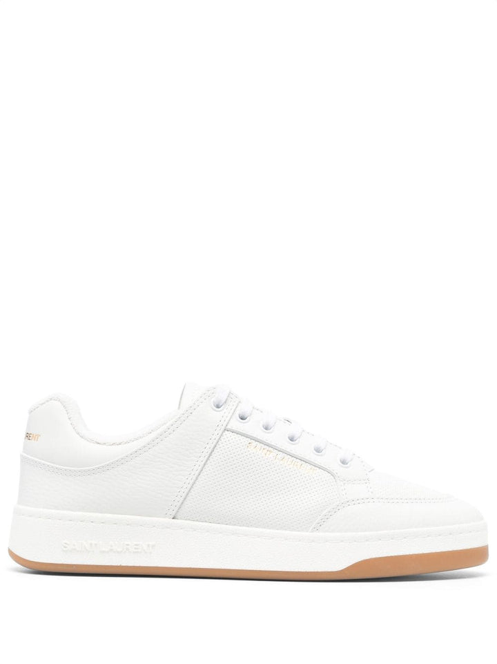 Sneaker Sl/61 In Pelle Traforata Sneakers & Slip-On Bianco