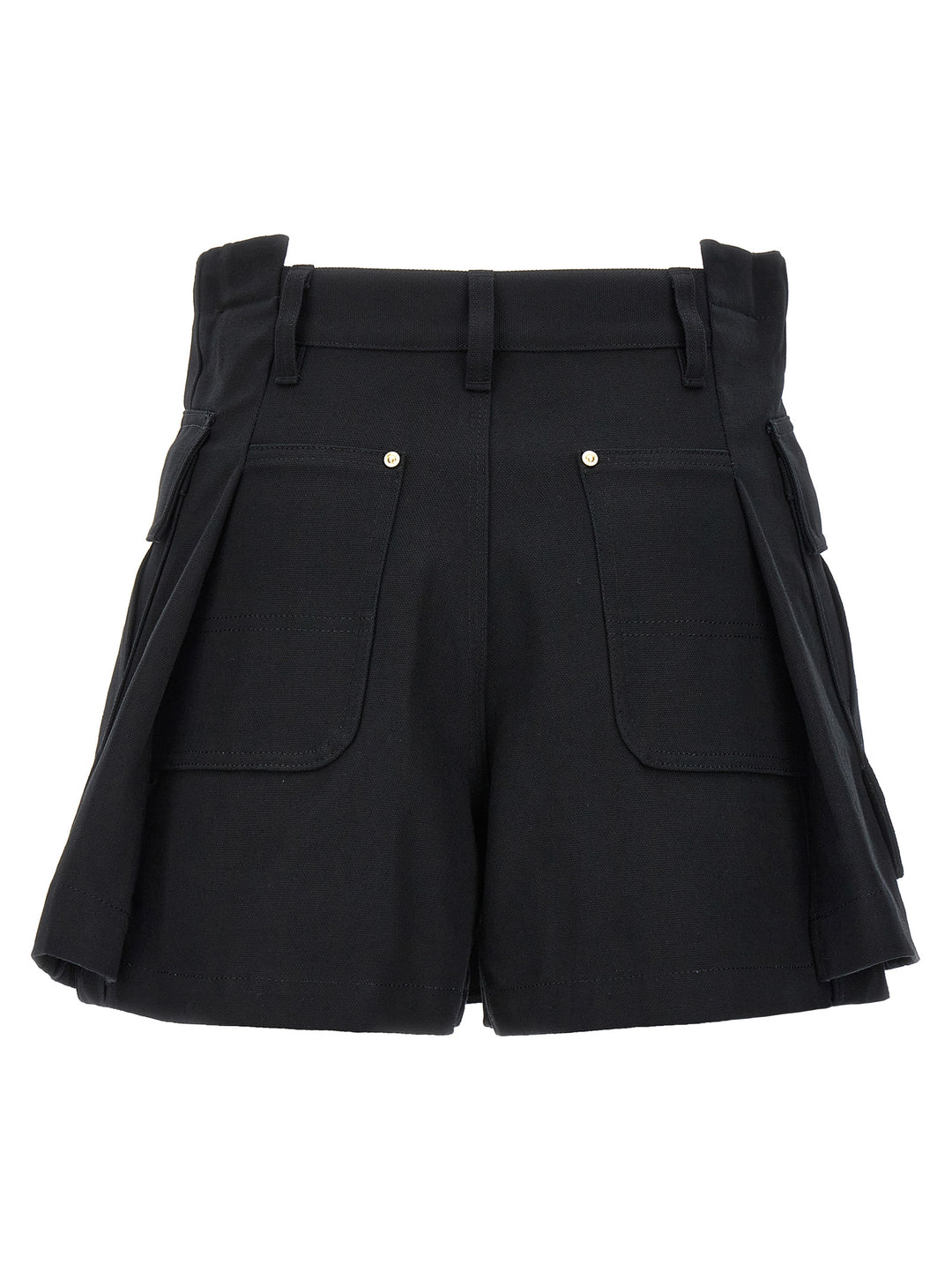 Sacai X Carhartt Wip Shorts Bermuda, Short Black