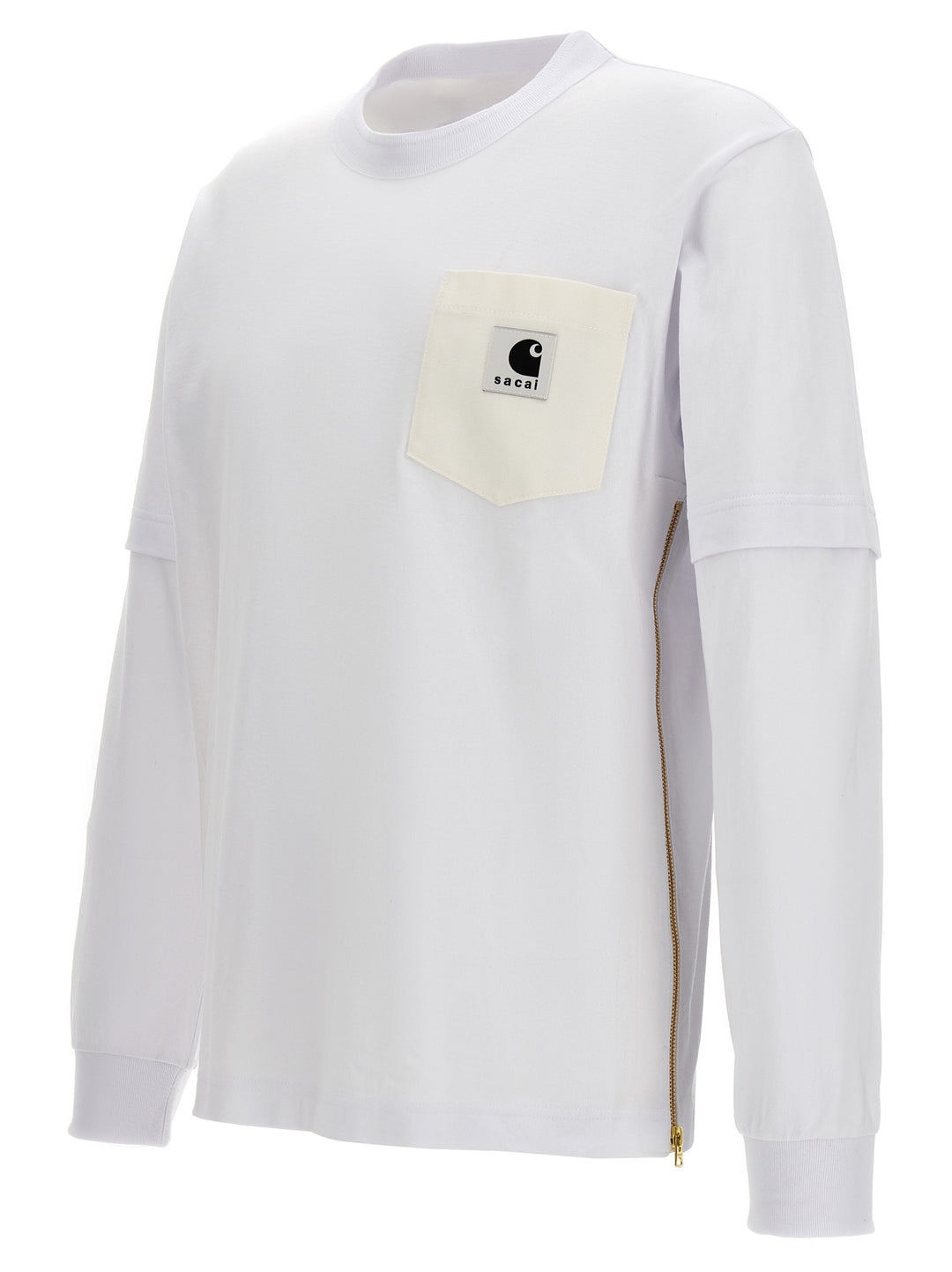 Sacai X Carhartt Wip T-Shirt White