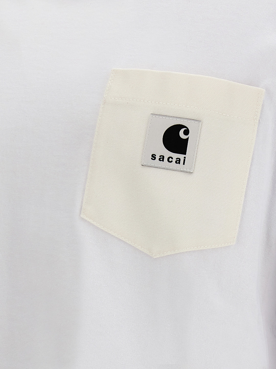 Sacai X Carhartt Wip T-Shirt White