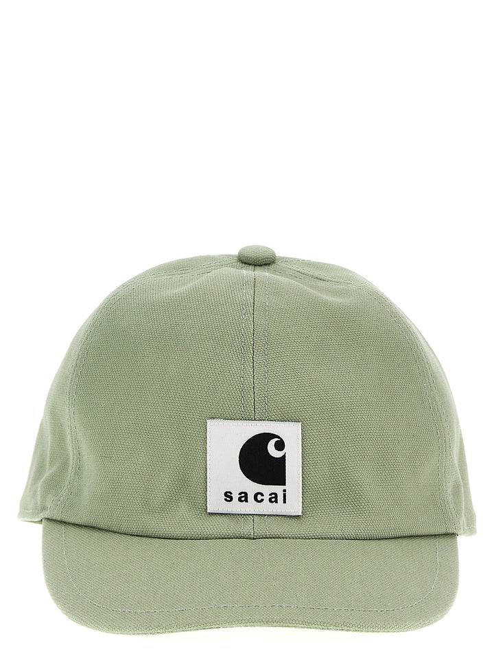 Sacai X Carhartt Wip Cap Hats Green