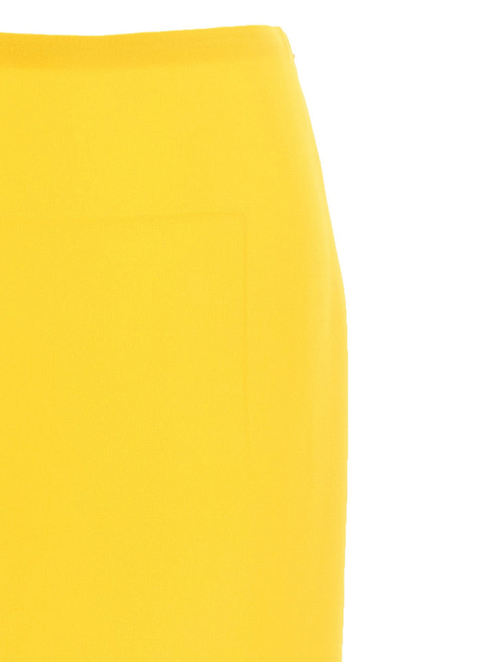 Valentino Cady Long Skirt Skirts Yellow