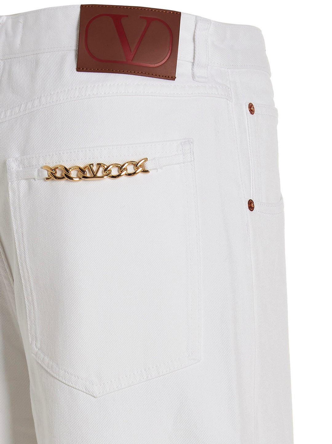 Valentino Denim Jeans White