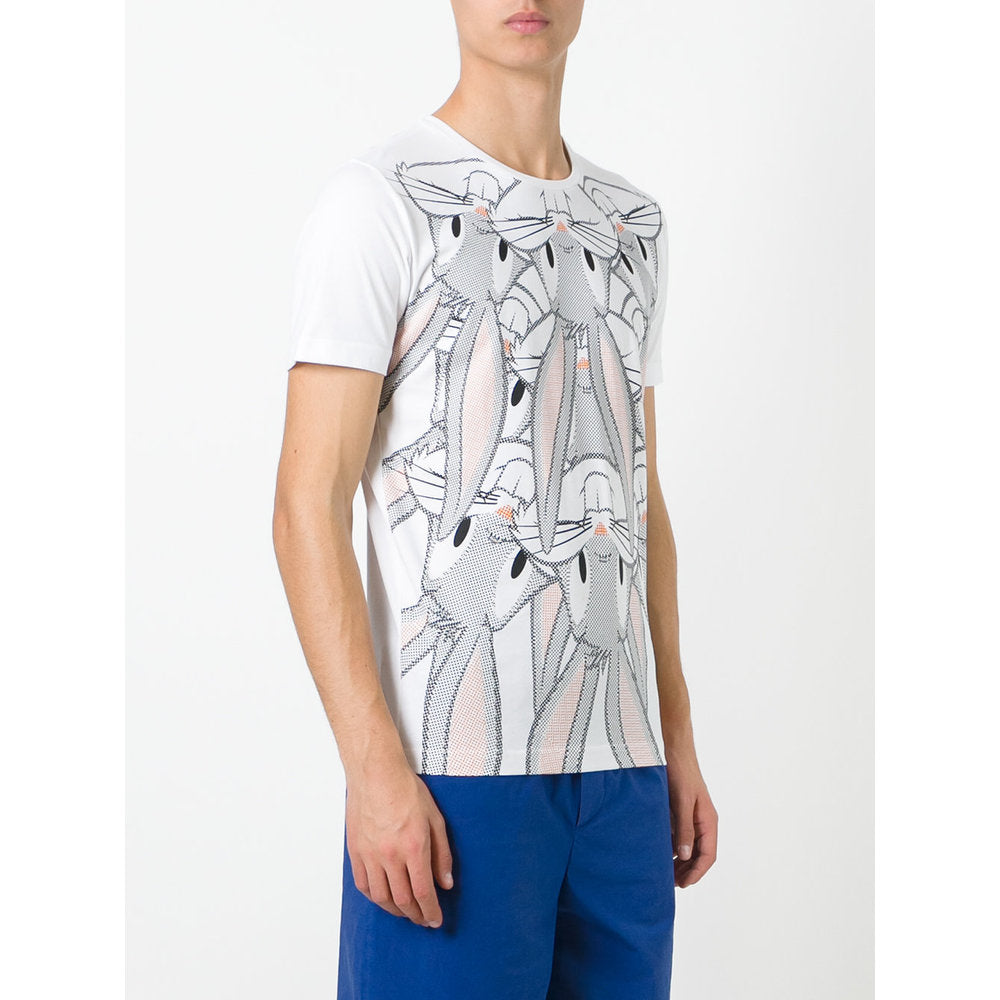 Iceberg Cotton T Shirts - White | Wanan Luxury