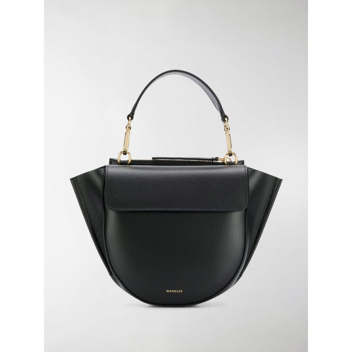 Wandler Leather Tote Bags - Black | Wanan Luxury