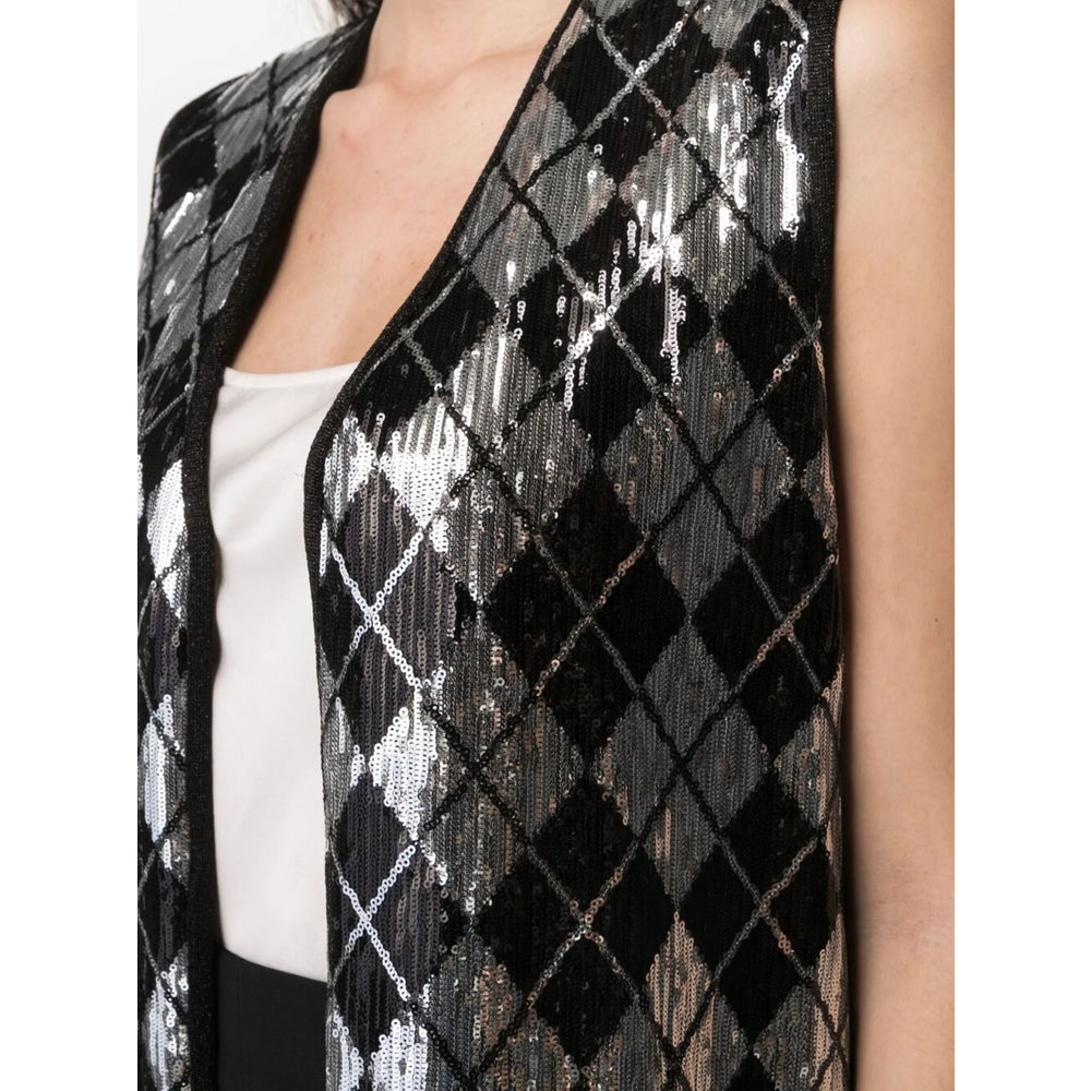 Charlott Giacche - Argento, Nero | Wanan Luxury