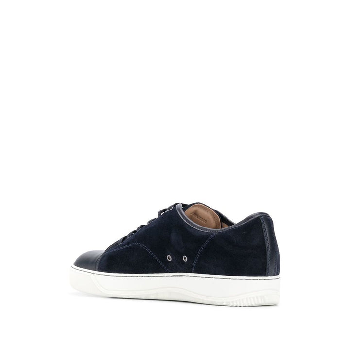 Lanvin Silk Sneakers - Blue | Wanan Luxury