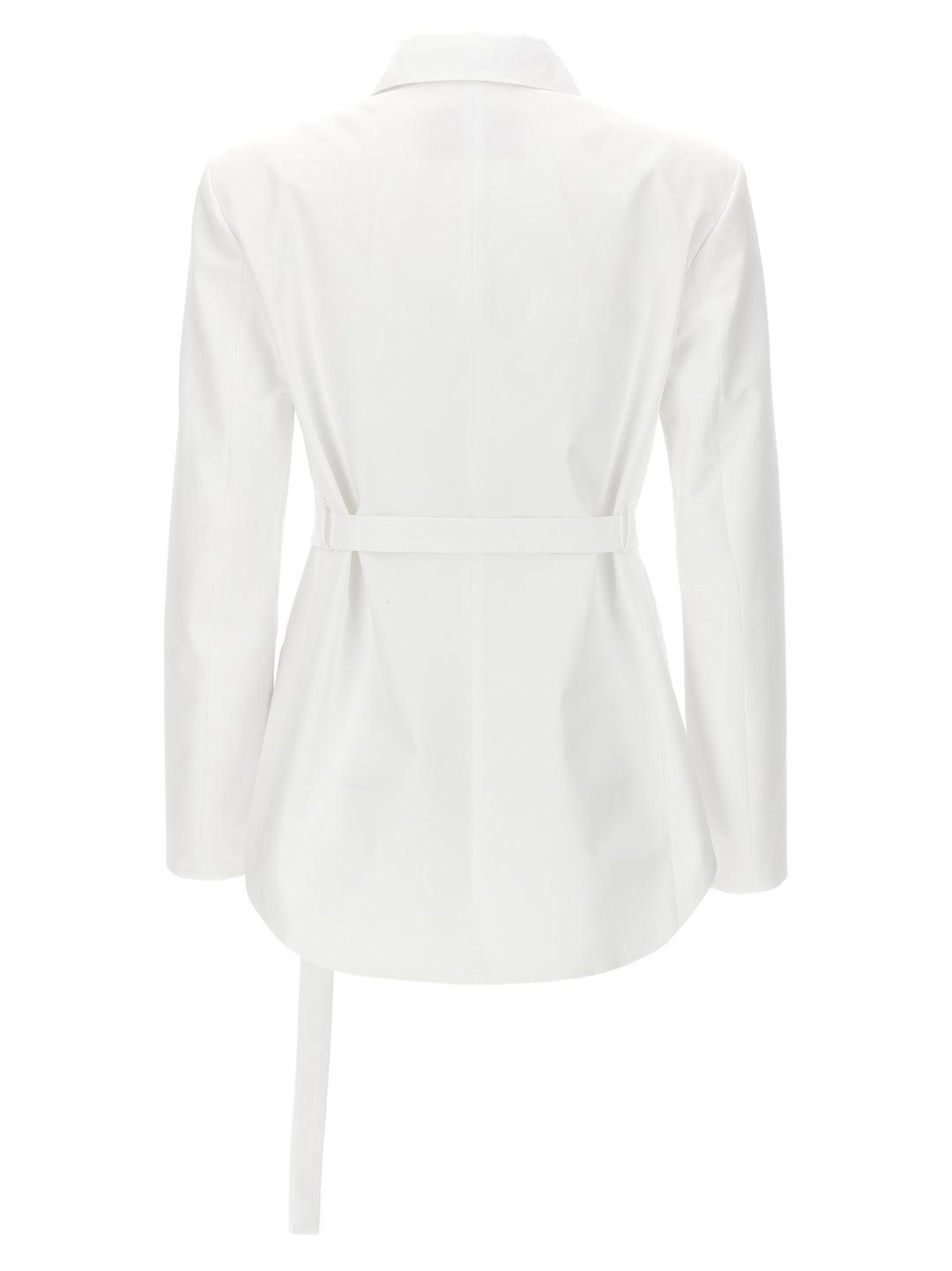 Valentino Belt Jacket Blazer And Suits White