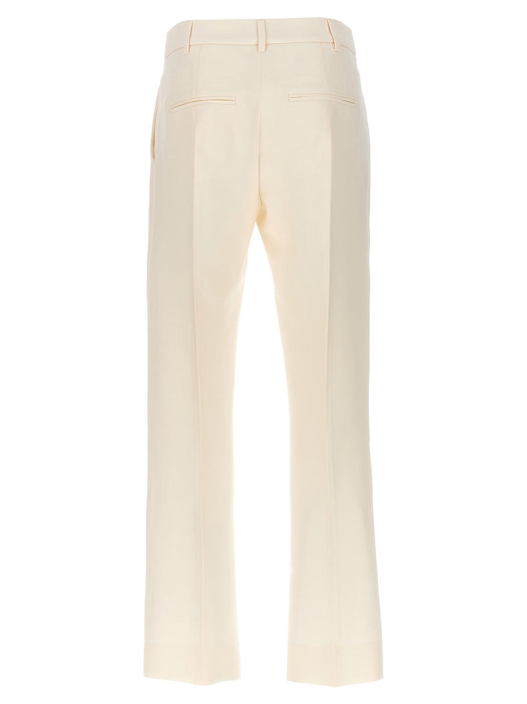 Valentino Garavani Crepe Couture Pants White