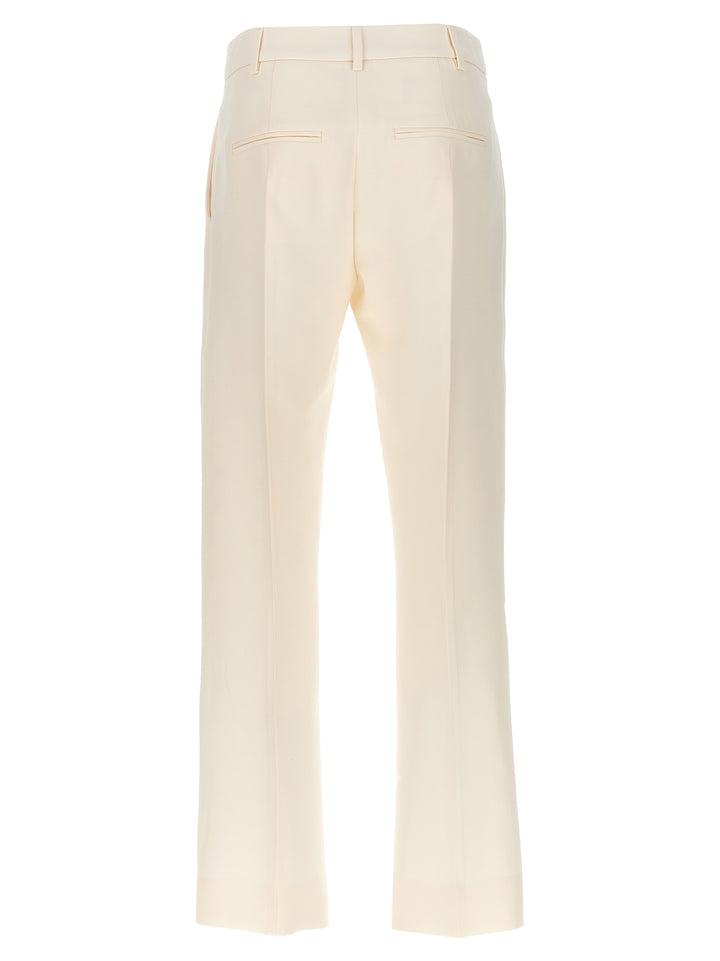 Valentino Garavani Crepe Couture Pants White