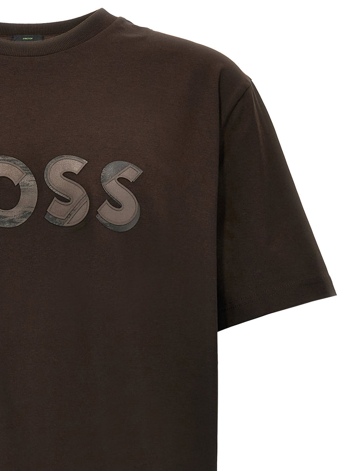 Tee Jagged 1 T-Shirt Brown