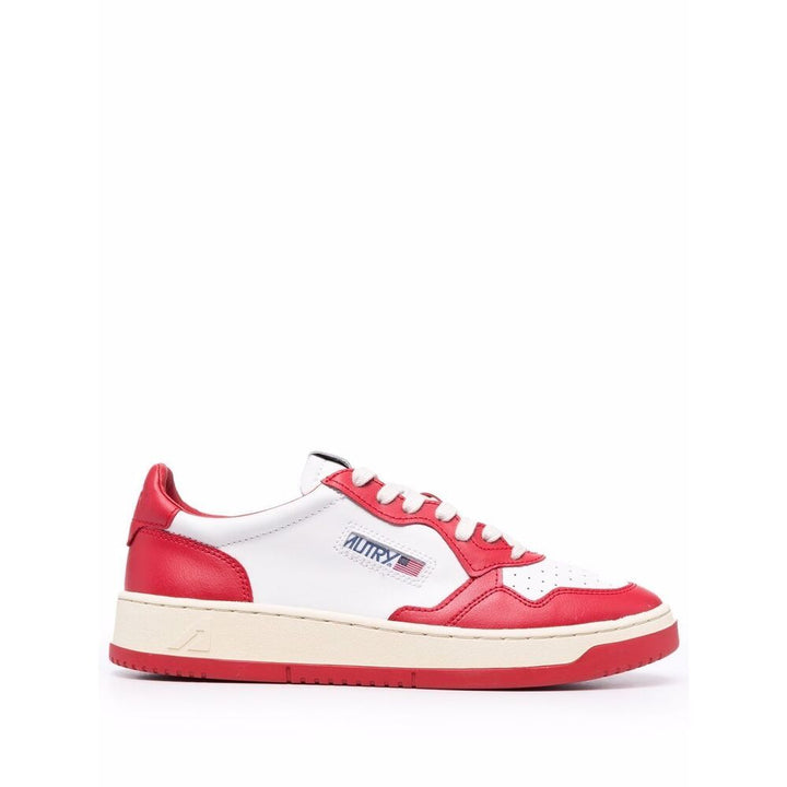 Autry Sneakers - White, Red | Wanan Luxury