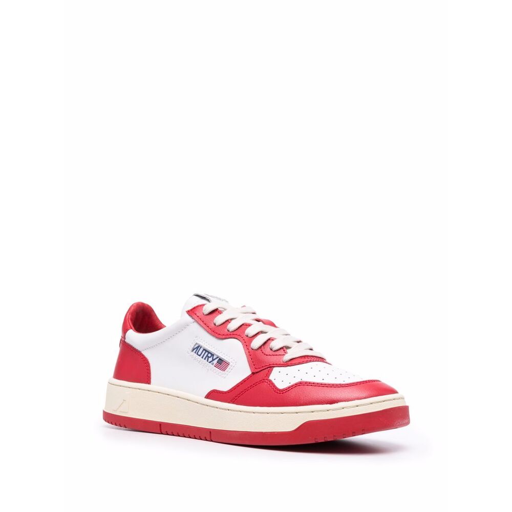 Autry Sneakers - White, Red | Wanan Luxury