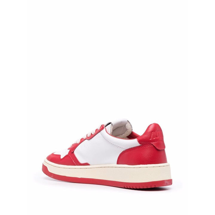 Autry Sneakers - White, Red | Wanan Luxury