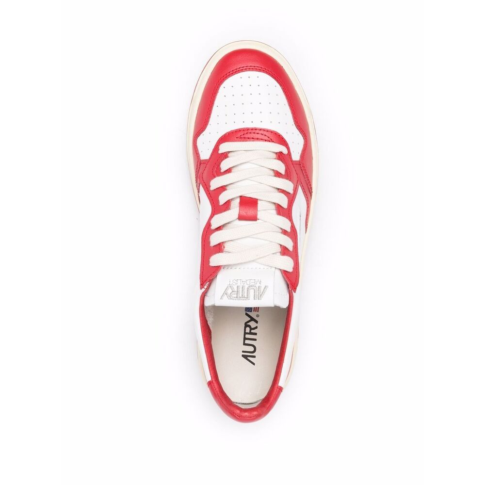 Autry Sneakers - White, Red | Wanan Luxury