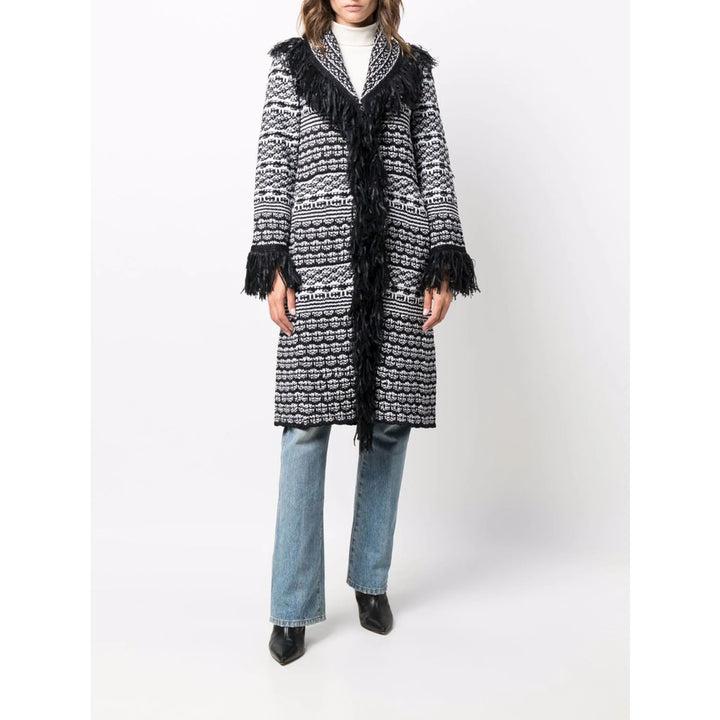 Charlott Cappotti - Nero, Bianco | Wanan Luxury