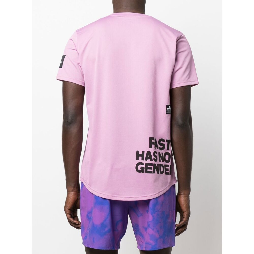 Saysky Polyester T Shirts - Pink | Wanan Luxury