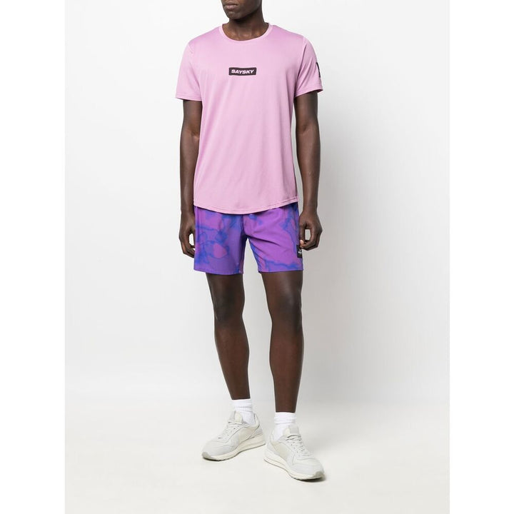 Saysky Polyester T Shirts - Pink | Wanan Luxury