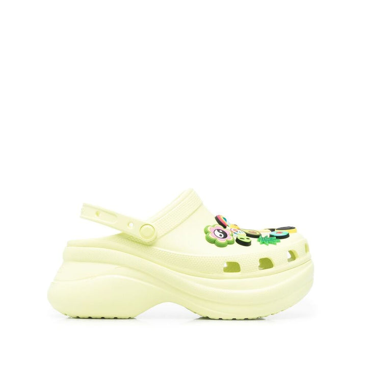 Crocs Rubber Slippers - Green | Wanan Luxury