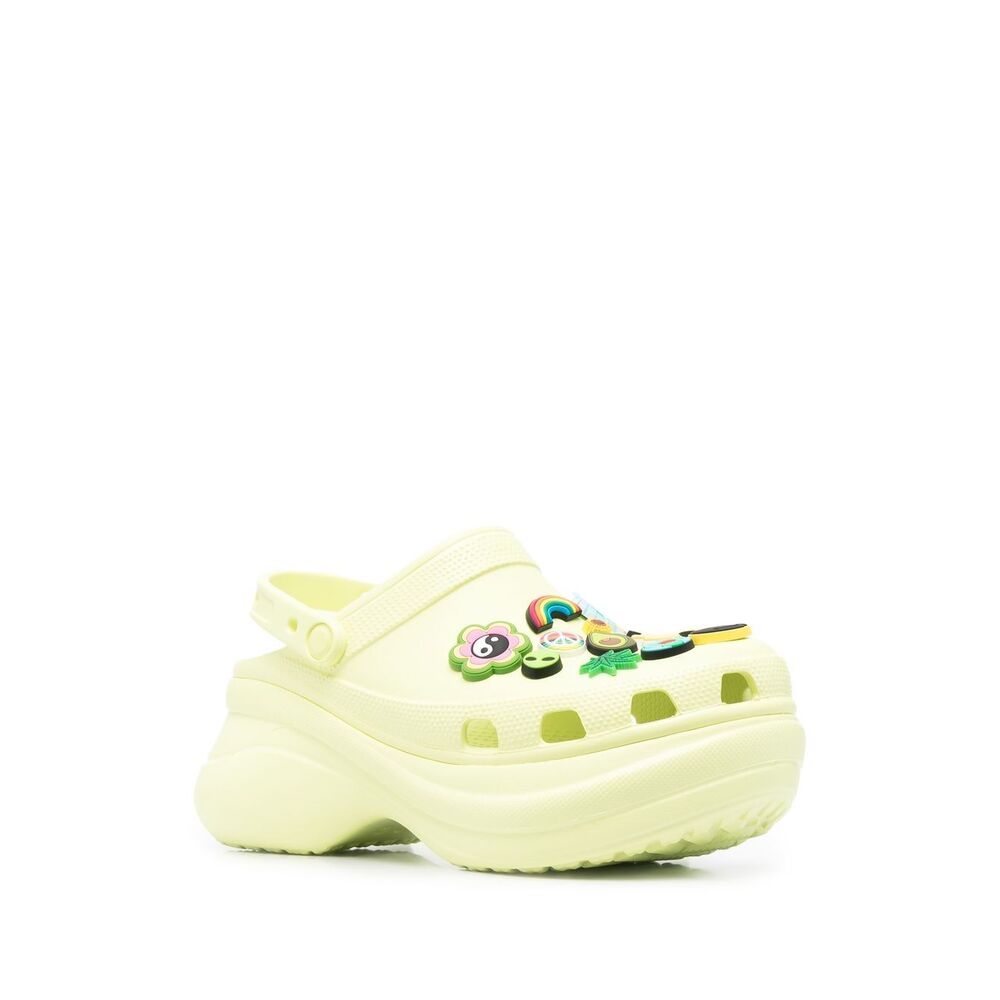 Crocs Rubber Slippers - Green | Wanan Luxury