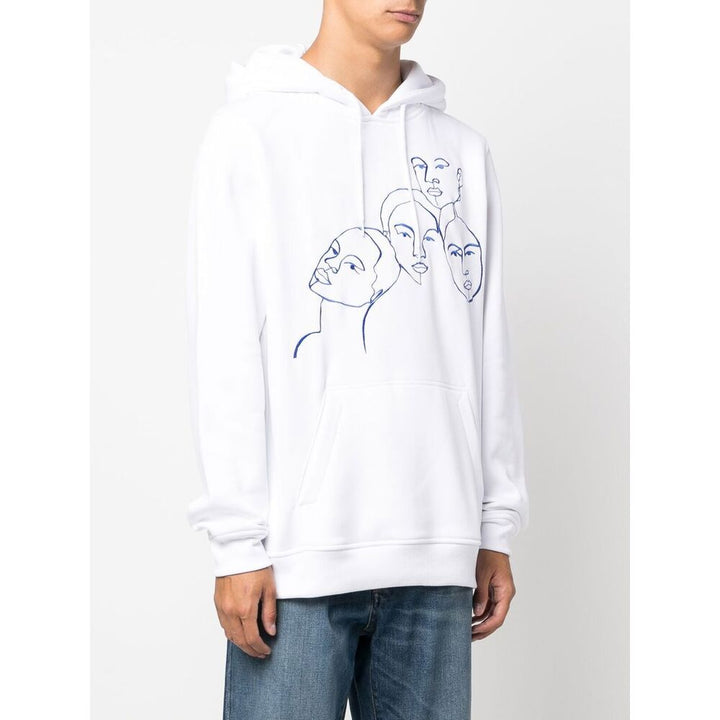 Encre White Sweatshirts - White | Wanan Luxury