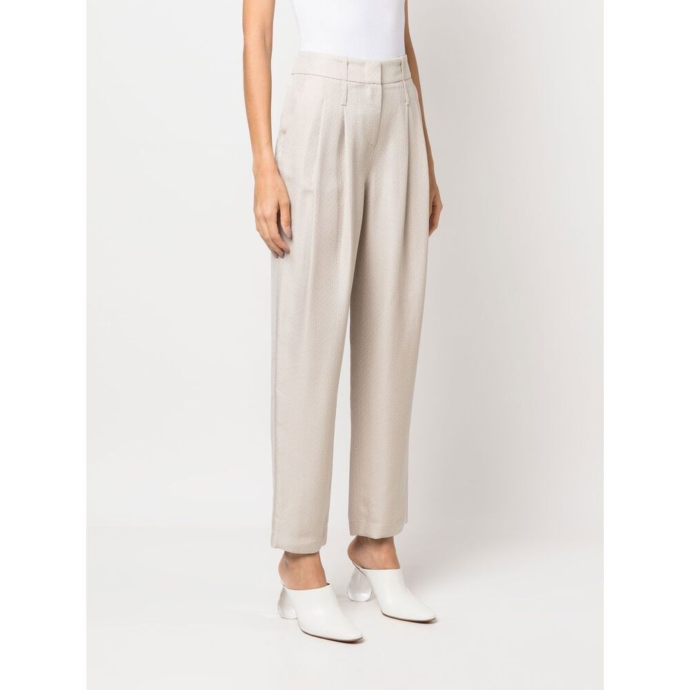 Giorgio Armani Neutral Pants - Neutral | Wanan Luxury