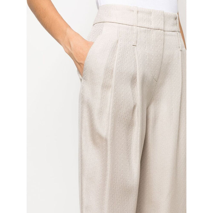 Giorgio Armani Neutral Pants - Neutral | Wanan Luxury