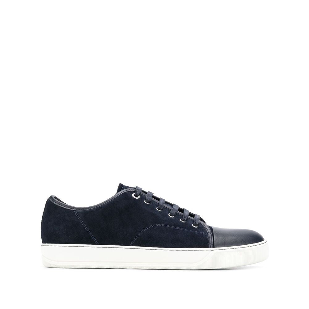 Lanvin Silk Sneakers - Blue | Wanan Luxury