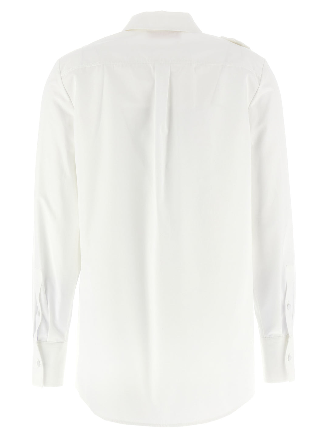 Valentino Flower Application Shirt Shirt, Blouse White