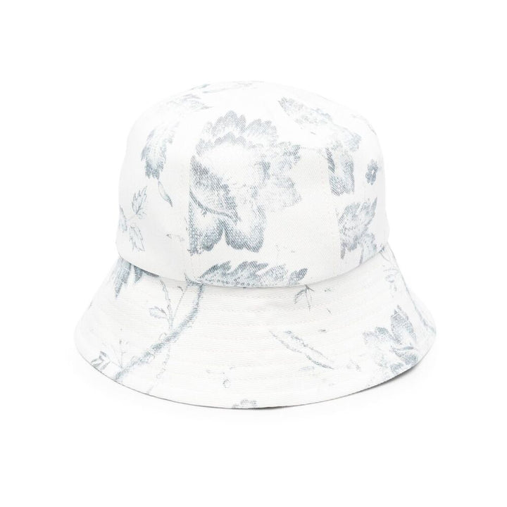 Erdem White  Blue Hats - White, Blue | Wanan Luxury