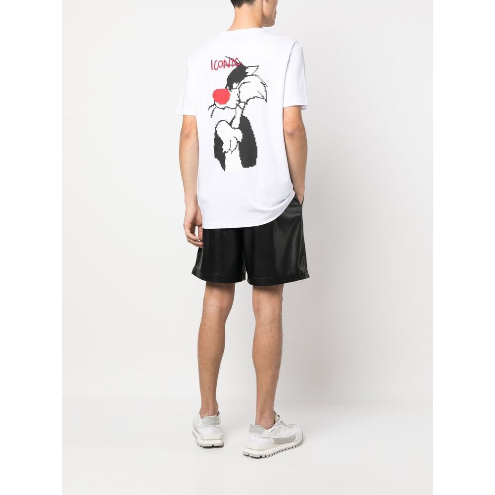 Iceberg Cotton T Shirts - White | Wanan Luxury